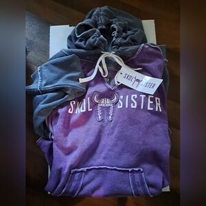 Purple Hoodie Jacket